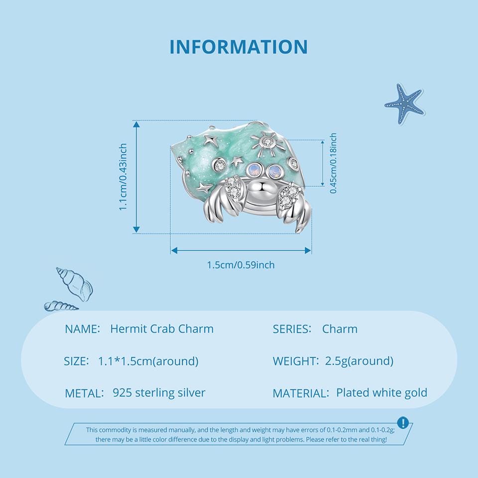 Hermit Crab Charm