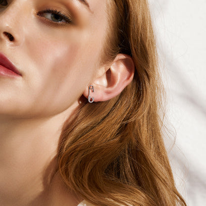 Love Pin Stud Earrings