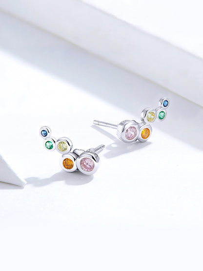 Elegant Sparkle Stud Earrings