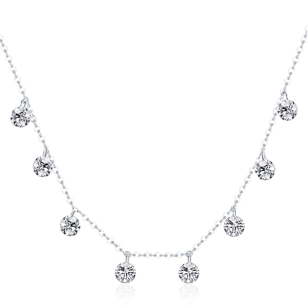 Simple Elegance Sterling Silver Necklace
