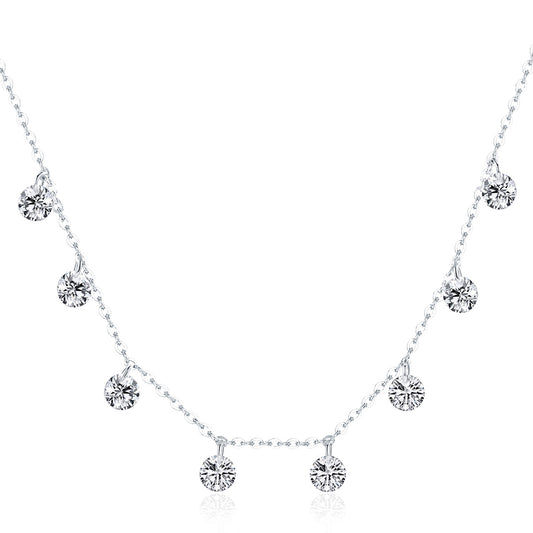 Simple Elegance Sterling Silver Necklace