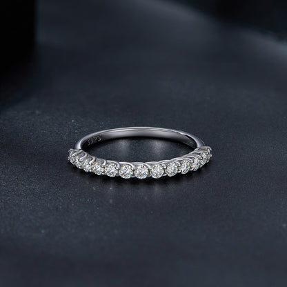 Solo Moissanite Ring