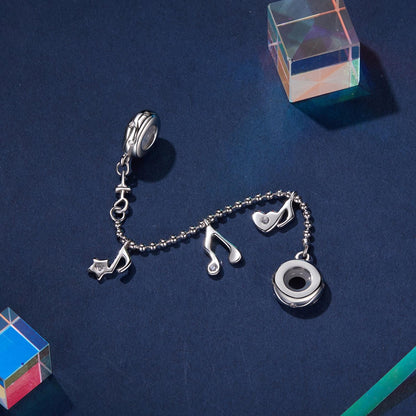 Musical Note Safety Chain Charm