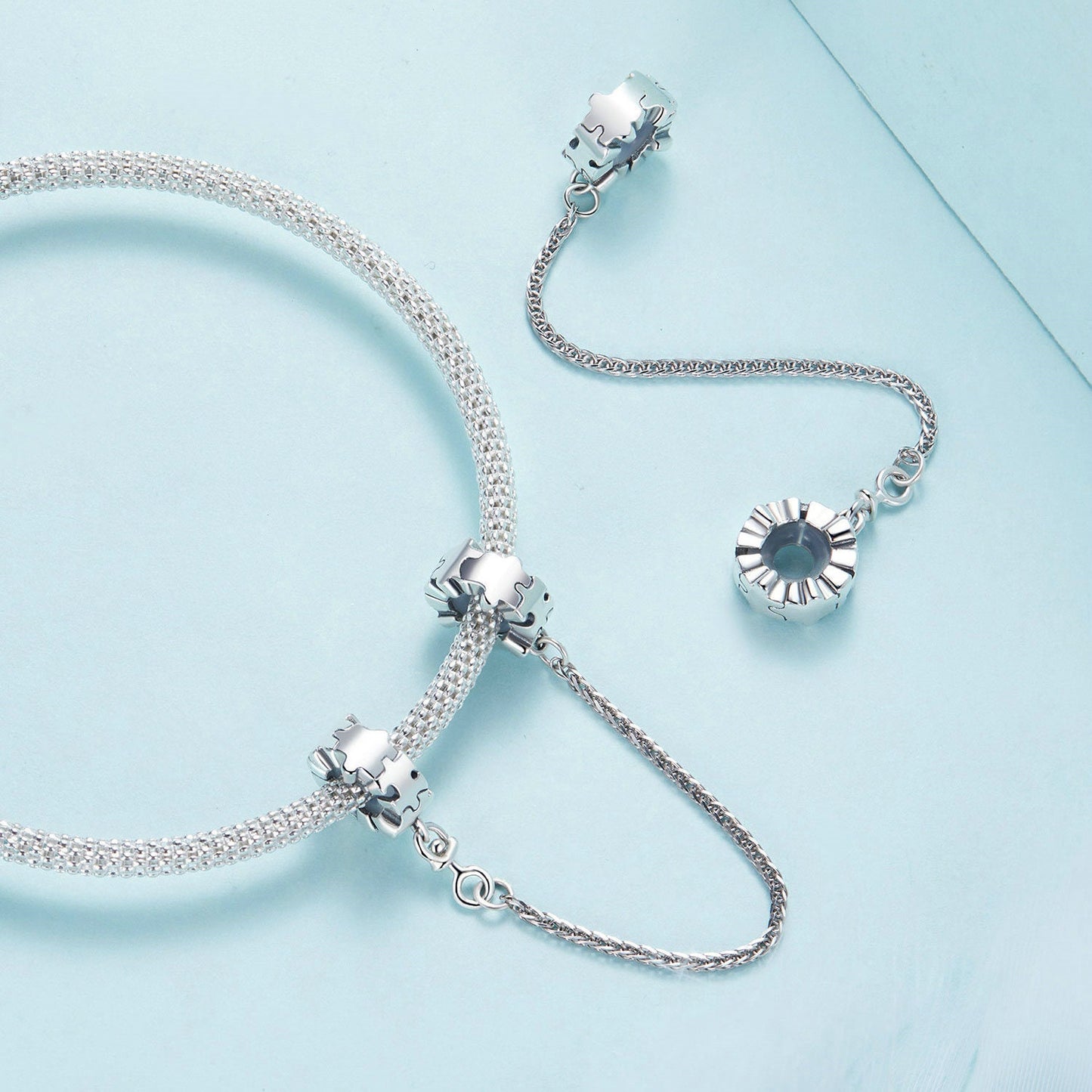 Jigsaws Safty Chain Charm