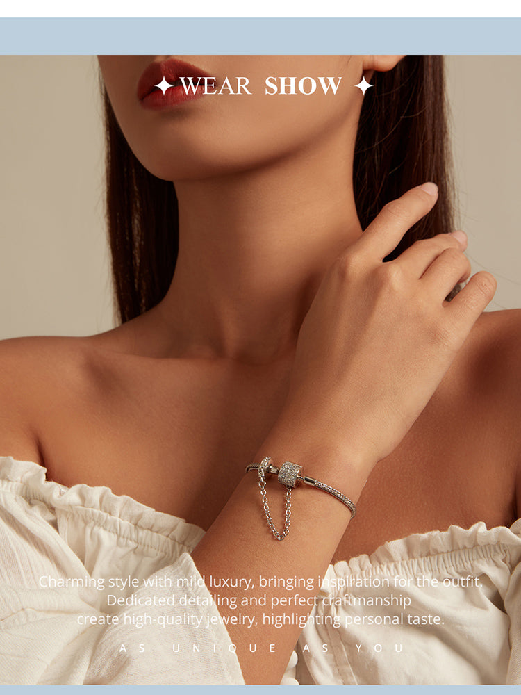 Classic Sparkling Zircon Bracelet
