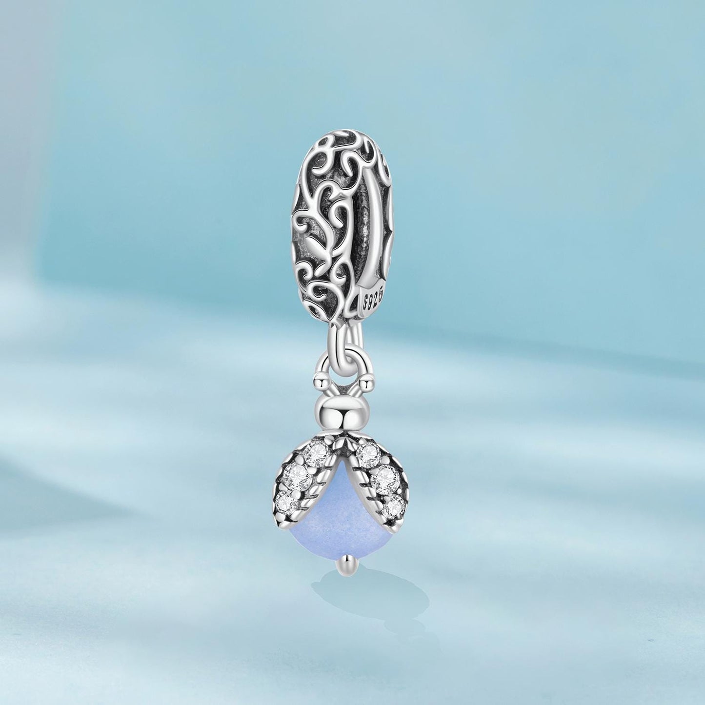 Luminous Firefly Pendant Charm