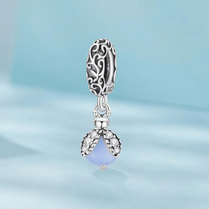 Luminous Firefly Pendant Charm