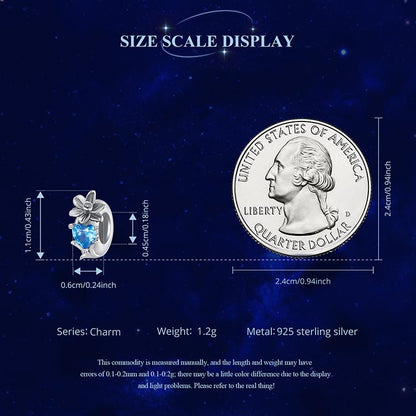 Twelve Birthstones Charm,