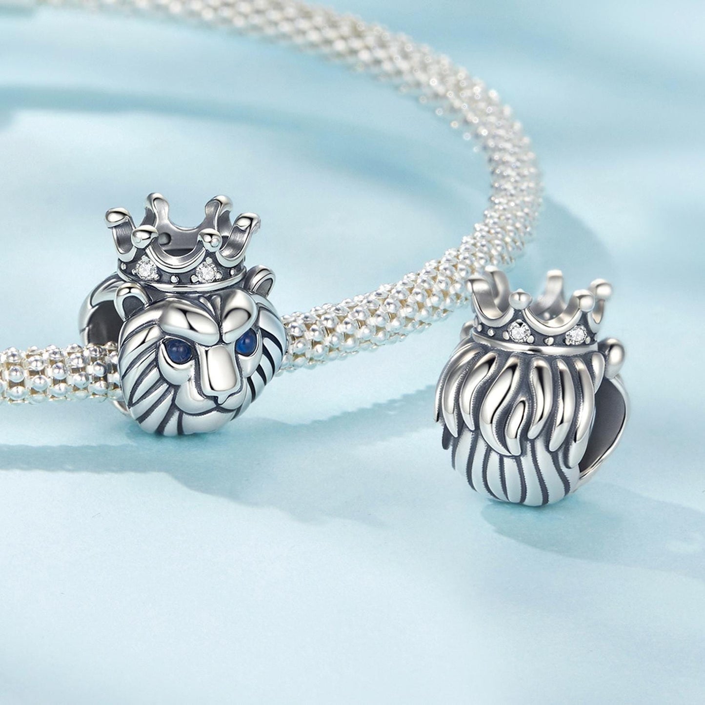 Lion Crown Charm