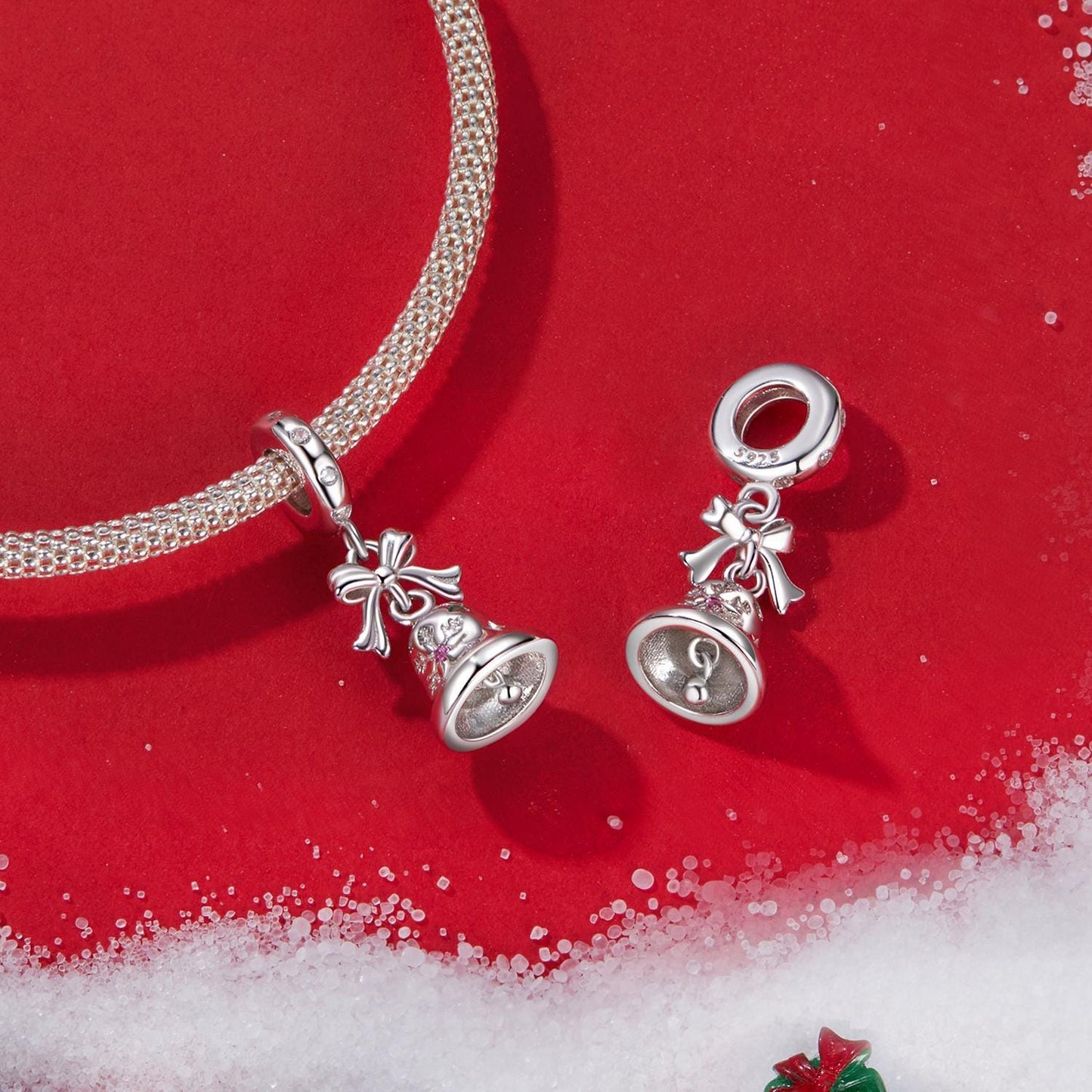Christmas Bell Pendant Charm