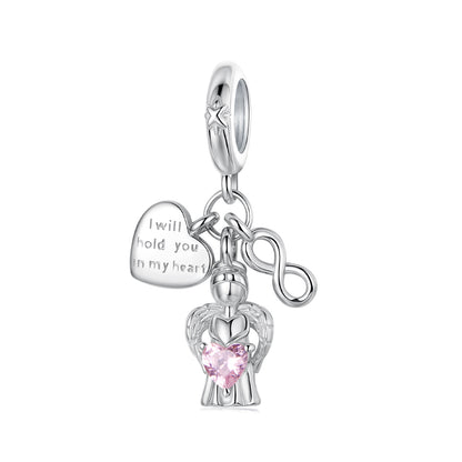 Guardian Angel Love Pendant Charm