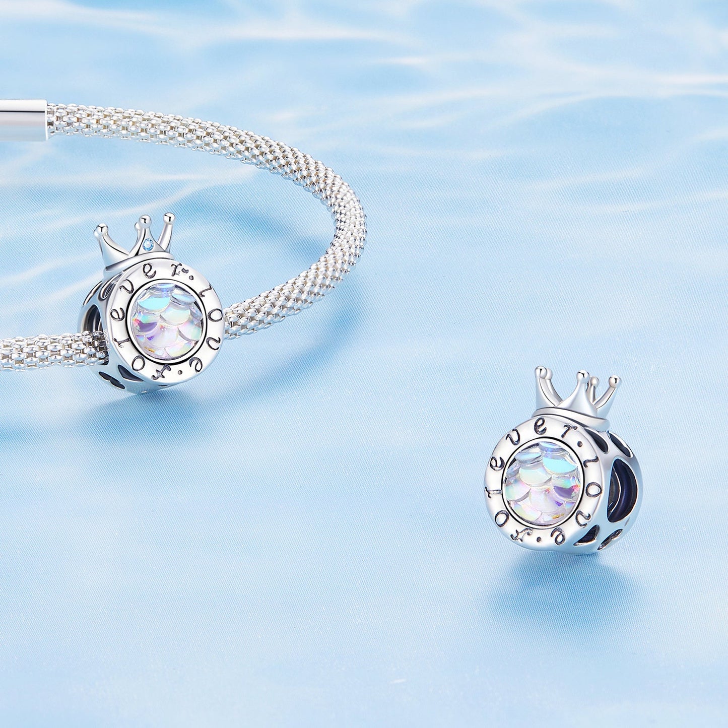 Crown Bead Charm