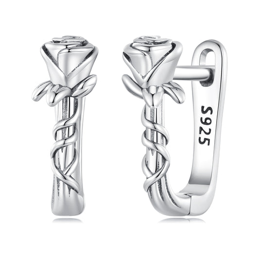 Rose Clip-On Earrings