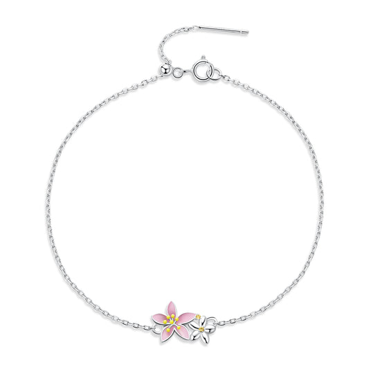 Elegant Cherry Blossom Bracelet