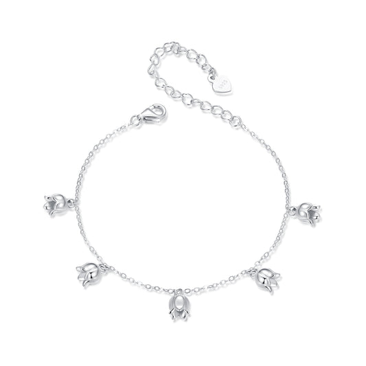 Lily of the Valley Charm Bracelet