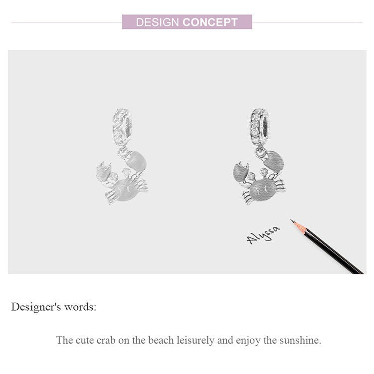Little Crab Charm