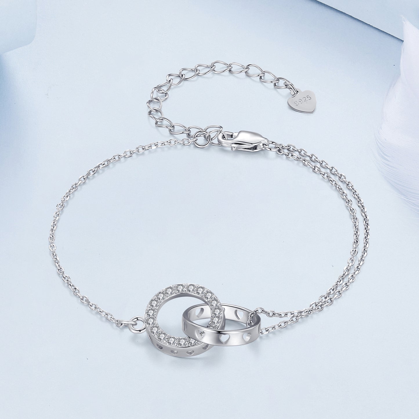Double Ring Bracelet