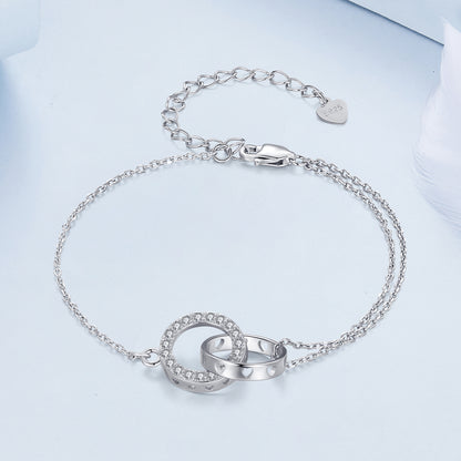 Double Ring Bracelet