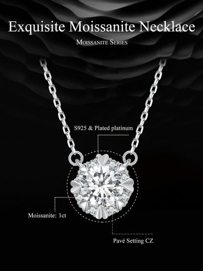 Exquisite Moissanite Necklace