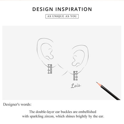 Minimalist Double-Layer Clip-On Earrings