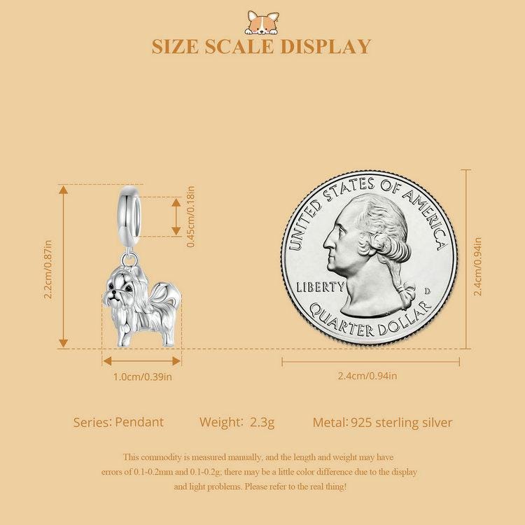 Shih Tzu Pendant Charm