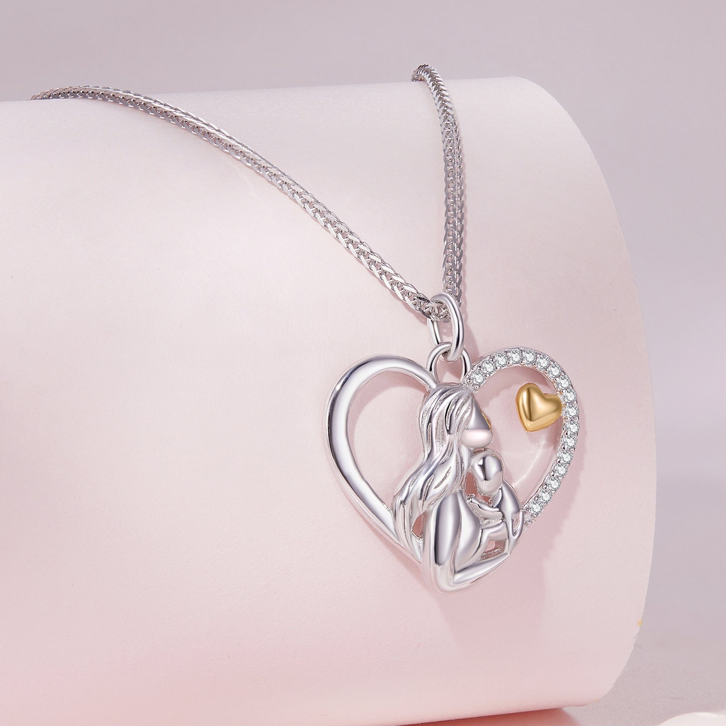 Mother and Daughter Bond Necklace