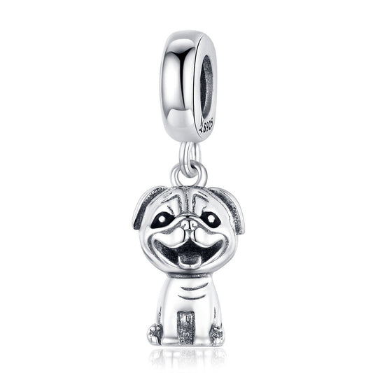Pug Pendant Charm
