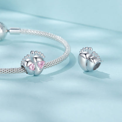 Love Footprint Charm
