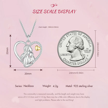 Mother and Daughter Bond Necklace