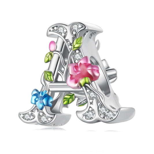 Letter A Bead Charm