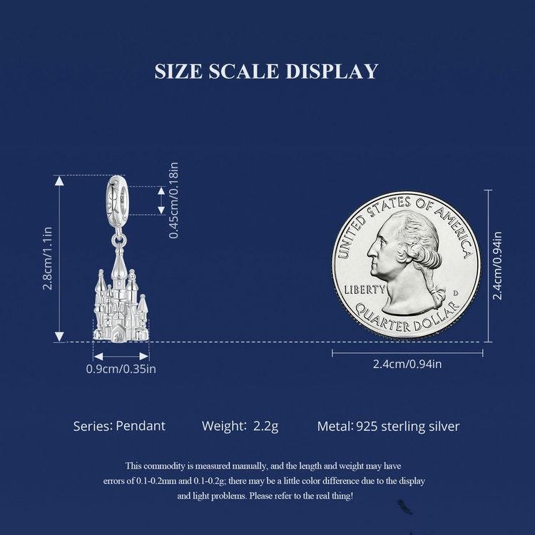 Magic Castle Pendant Charm