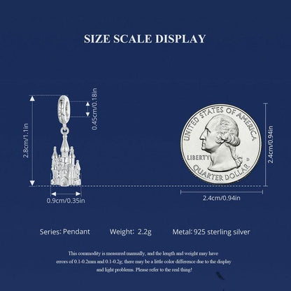 Magic Castle Pendant Charm