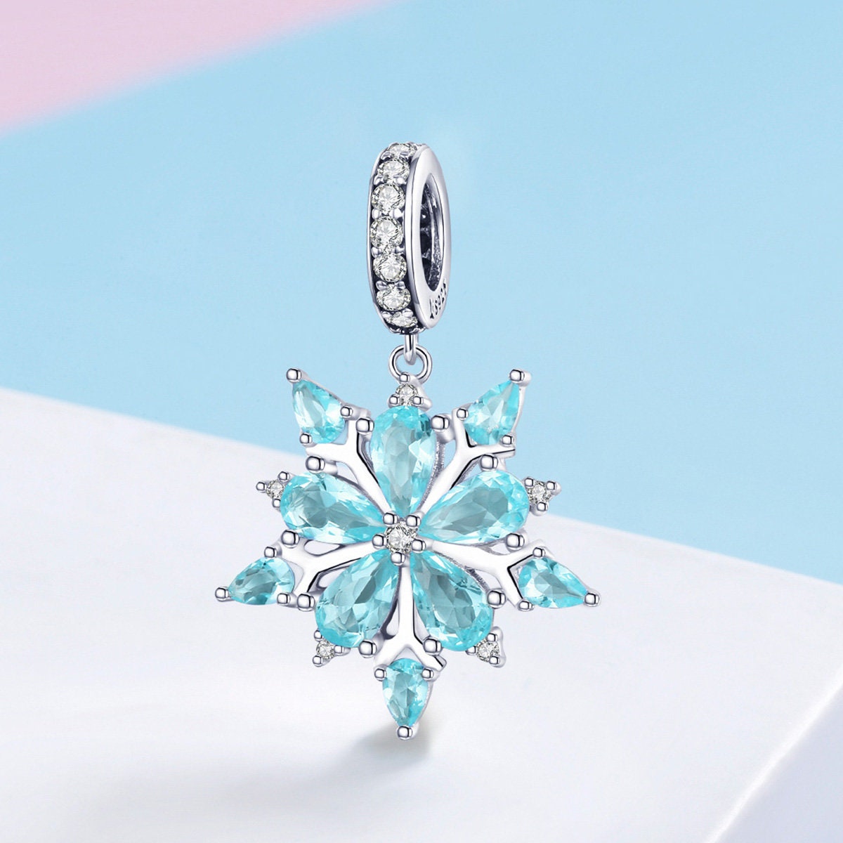Christmas Theme Snowflake Charm