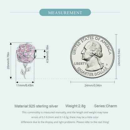 Pink Hydrangea Charm