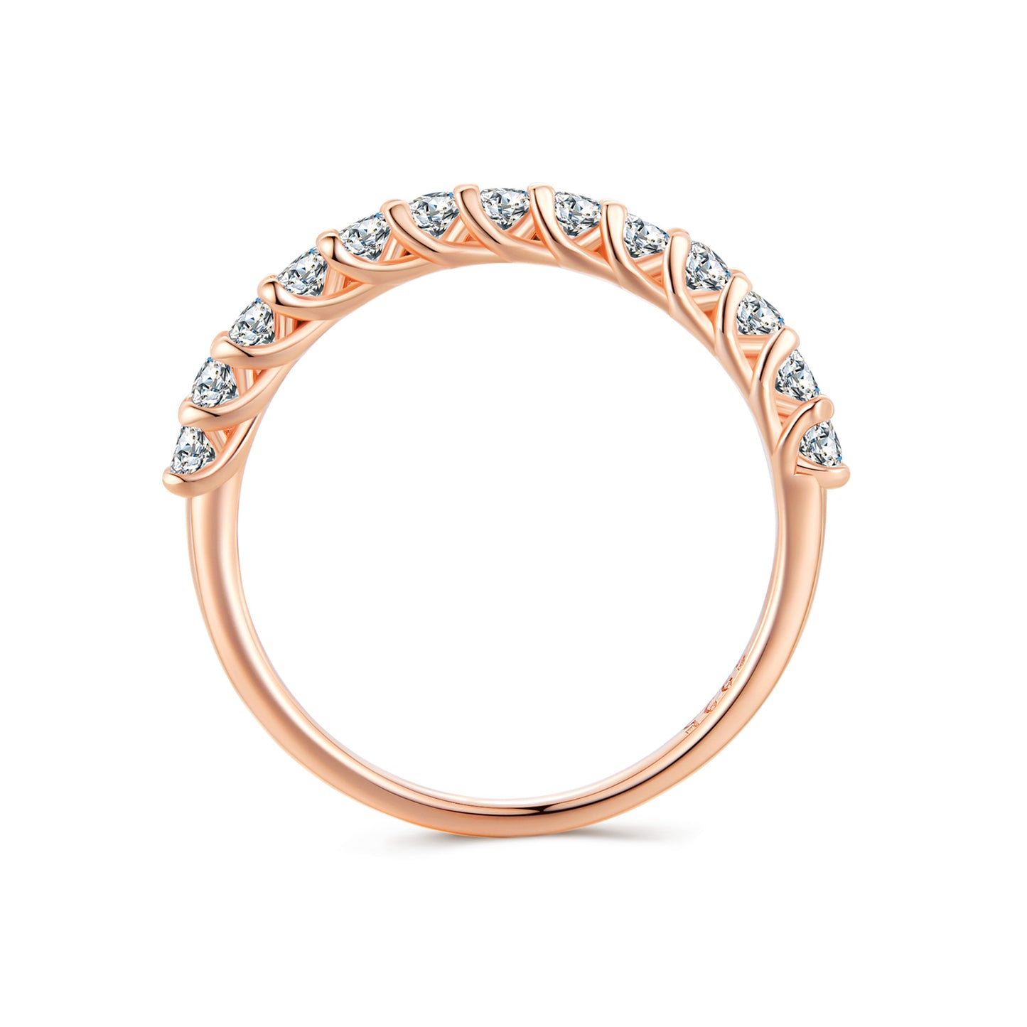 Solo Moissanite Ring