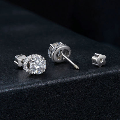 Celestial 0.5ct Moissanite Studs