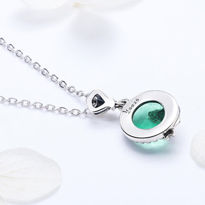 Mermaid Romance Sterling Silver Necklace