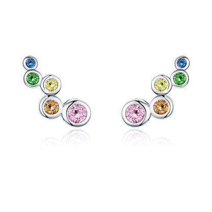 Elegant Sparkle Stud Earrings