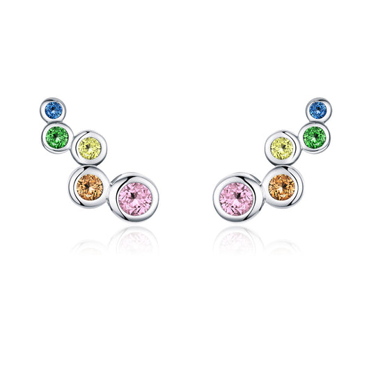 Elegant Sparkle Stud Earrings
