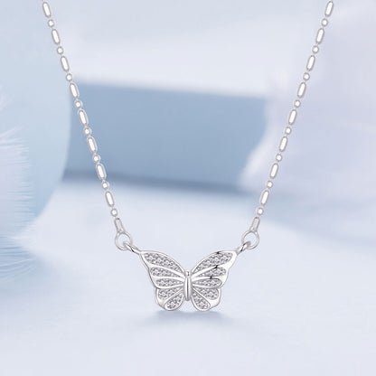 Fluttering Butterfly Necklace