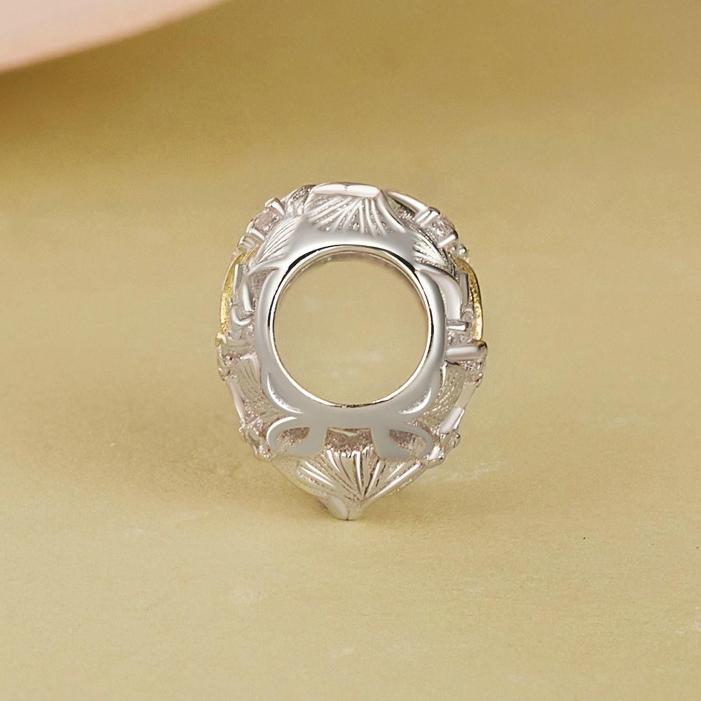 Ginkgo Leaf Charm