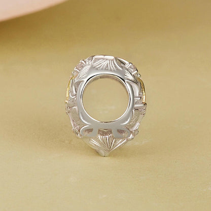 Ginkgo Leaf Charm