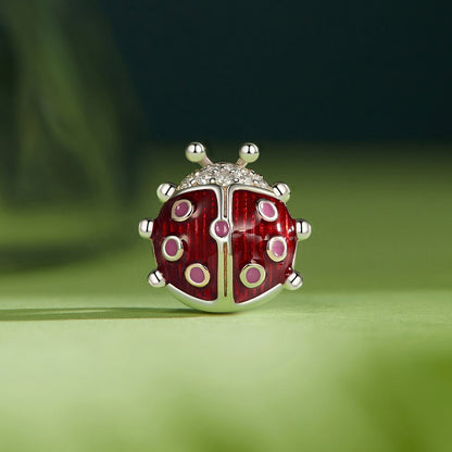 Luminous Glow Ladybug Charm