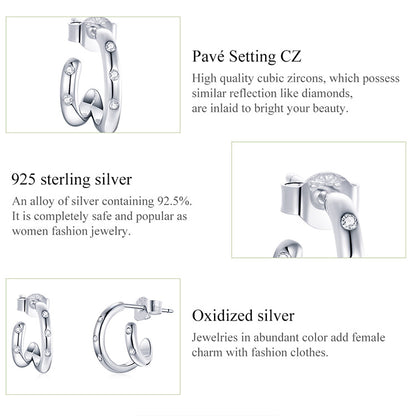 Double Loop Earrings