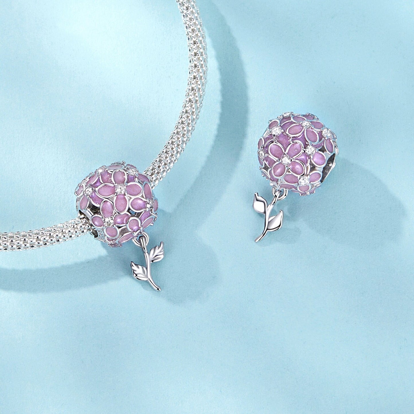 Pink Hydrangea Charm