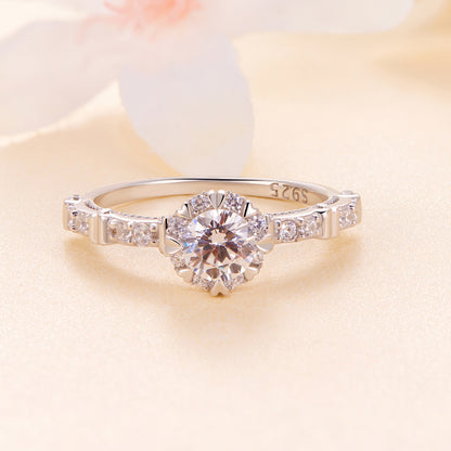 Exquisite Moissanite Ring