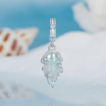 Fantasy Jellyfish Pendant Charm