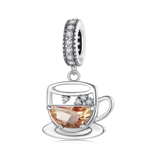 Funny Coffee Pendant Charm