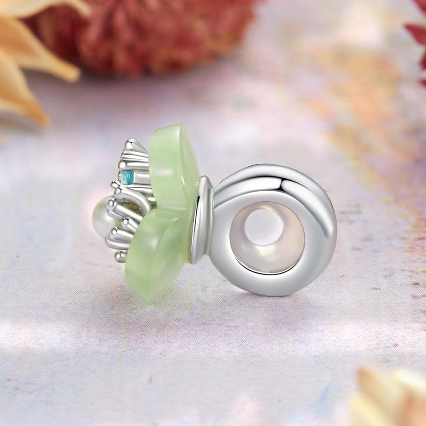 Monet Impression Silicone Beads Charm