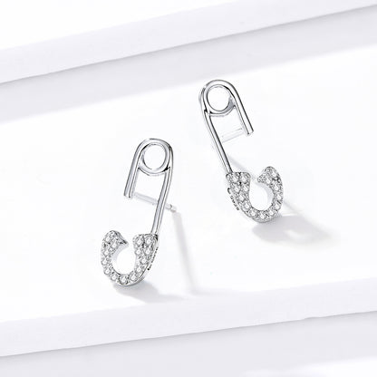 Love Pin Stud Earrings